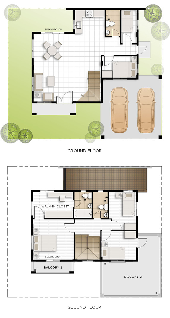 Greta Floor Plan House and Lot in Isabela